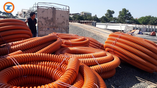 Ống nhựa xoắn HDPE Tiến Công của Công ty Thành  Công