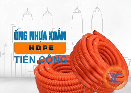 Sản phẩm ống gân gà HDPE Tiến Công