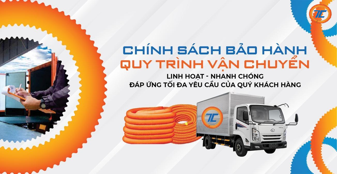 Chính sách bảo hành quy trình vận chuyển linh hoạt - nhanh chóng