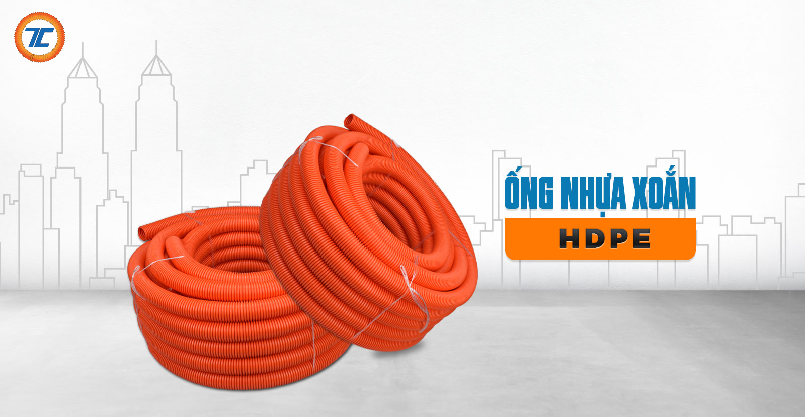 Sử dụng ống nhựa gân xoắn HDPE mang lại nhiều tiện ích đáng kể